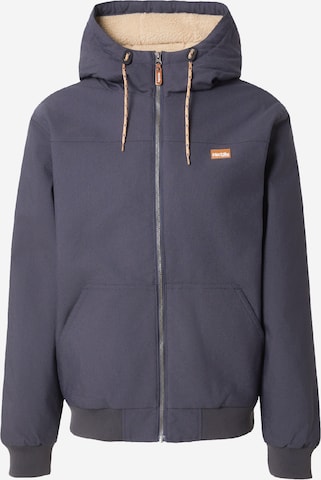 Iriedaily Between-season jacket in Blue: front