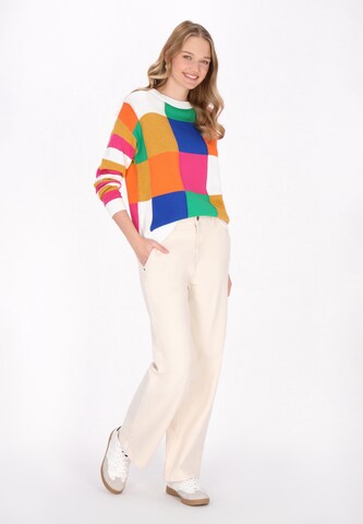 Pull-over 'Back To School' MYMO en mélange de couleurs