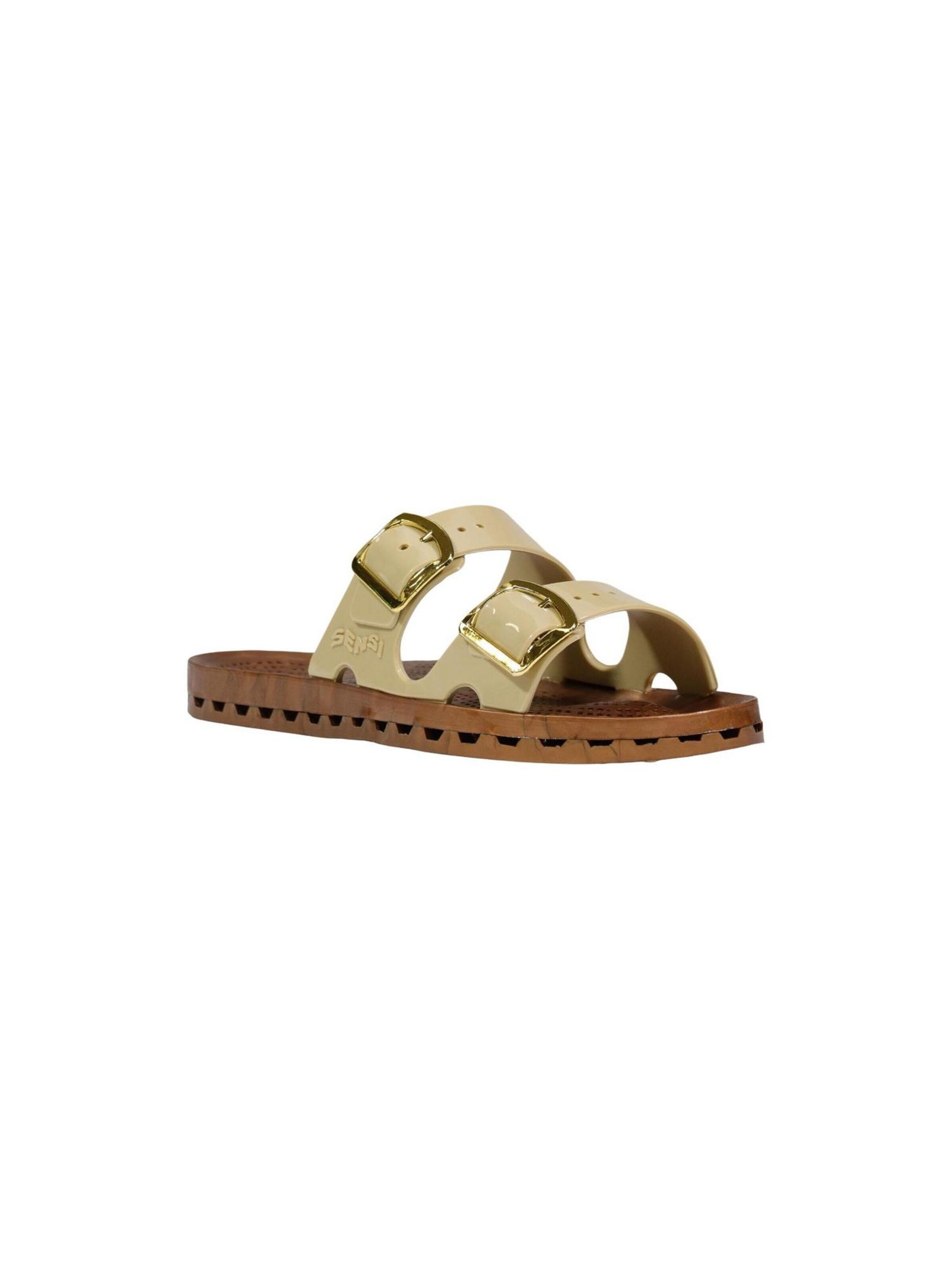 Zoccoletto di SENSI in beige: frontale