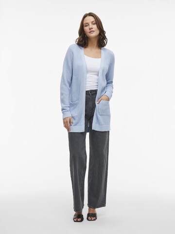 VILA Knit cardigan 'DALO' in Blue