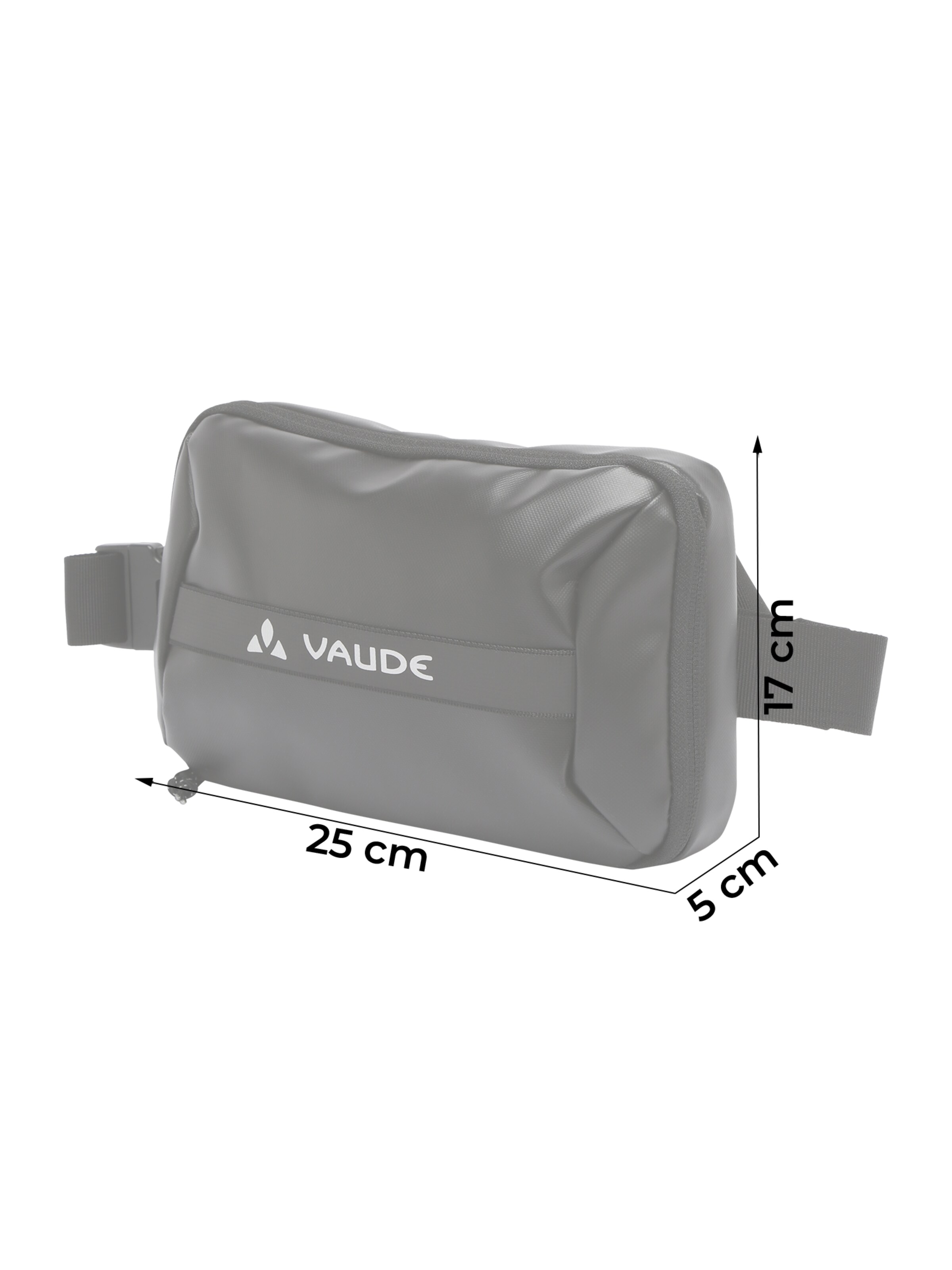 VAUDE Sports belt bag 'Mineo' in Black