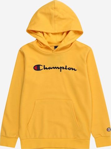 Champion Authentic Athletic Apparel Sweatshirt in Geel: voorkant