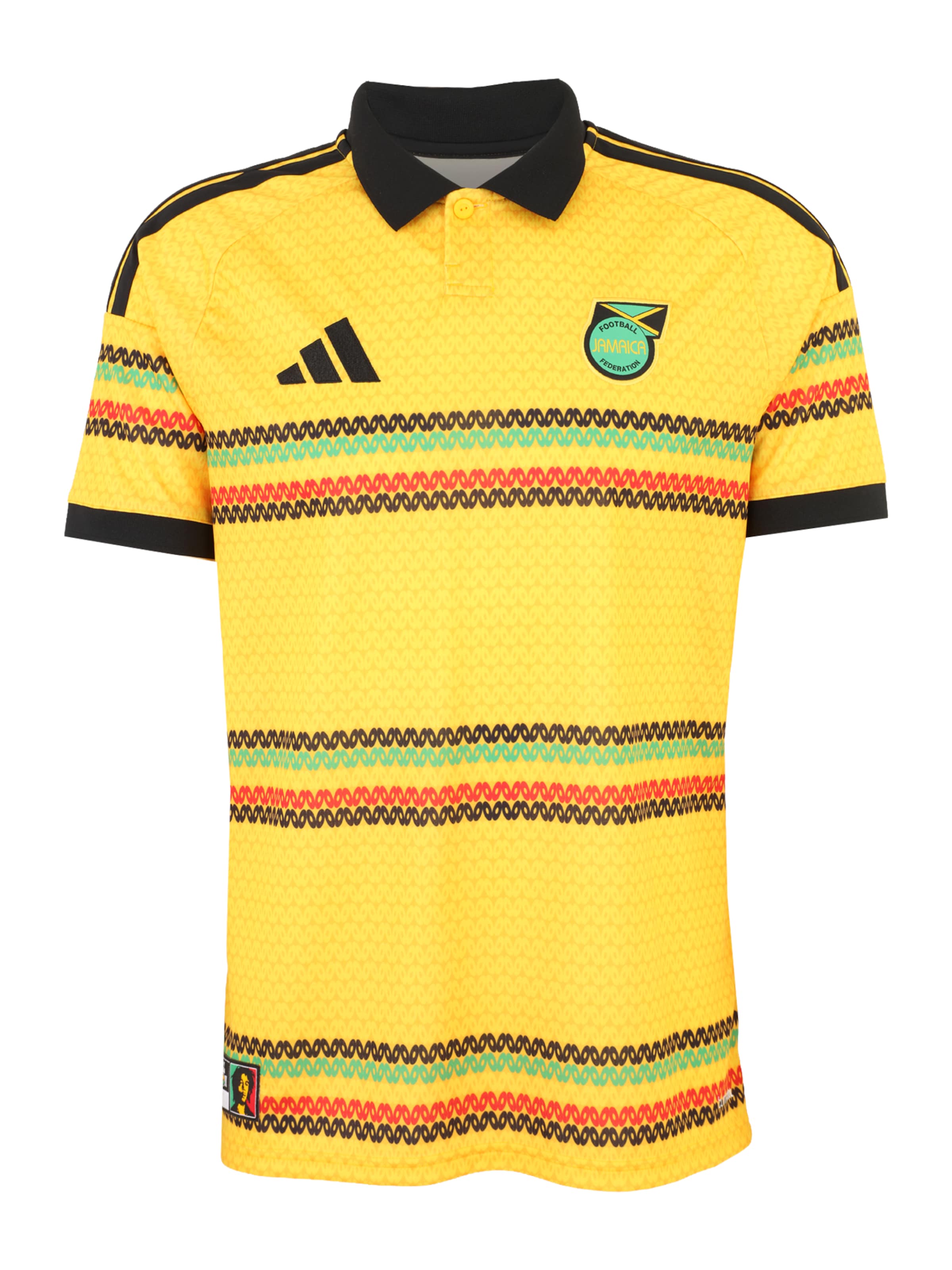 ADIDAS PERFORMANCE Performance shirt 'JFF H' in Turquoise / Yellow / Red / Black, Item view