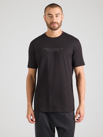 ARMANI EXCHANGE Shirt in Black: front