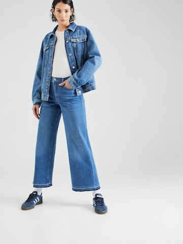 FRAME Wide Leg Jeans 'PIXIE' i blå