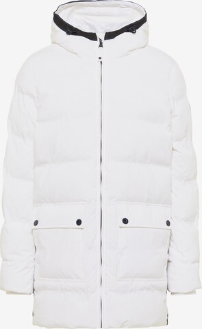 Parka d’hiver DreiMaster Maritim en blanc : devant