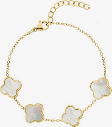 Cala Rose Armband in Wit: voorkant