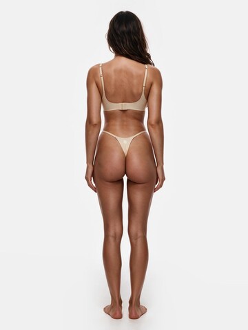 GOD SAVE QUEENS Thong 'Second Skin G-String' in Beige