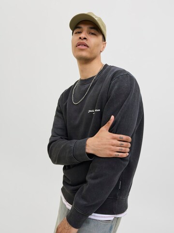 JACK & JONES Sweatshirt 'JJEDover' in Zwart