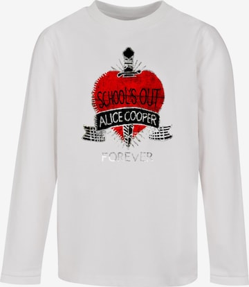 Maglietta 'Alice Cooper - Schools Out Onesie' di Merchcode in bianco: frontale