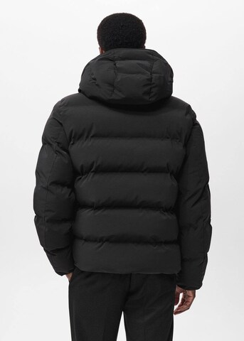 MANGO MAN Winter Jacket 'Coli' in Black