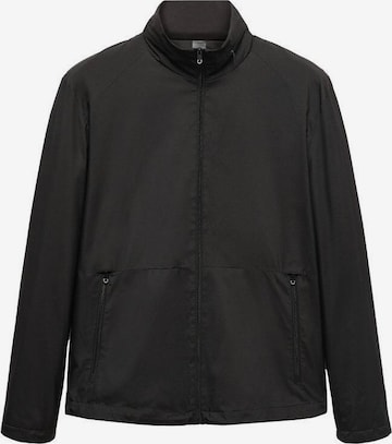 MANGO MAN Between-Season Jacket 'roe' in Black: front