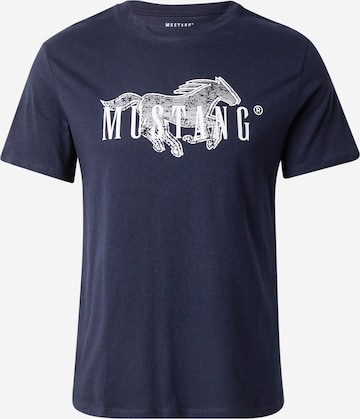 MUSTANG Shirt 'Austin' in Blue: front