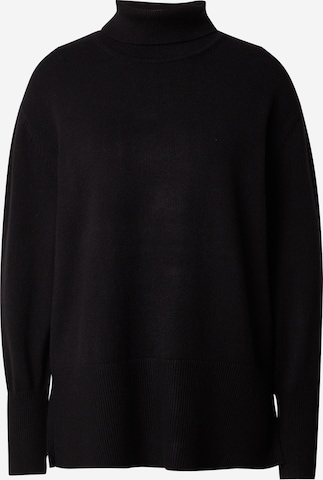 PULZ Jeans Trui 'Steffi' in Zwart: voorkant