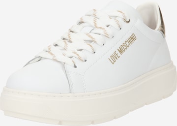 Love Moschino Sneakers 'BOLD LOVE' in White: front