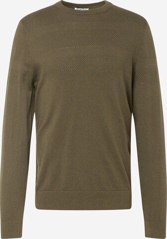 BURTON MENSWEAR LONDON Sweater in Green: front