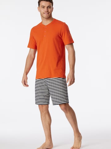 SCHIESSER Shorty ' Casual Nightwear ' in Mischfarben: Vorderseite
