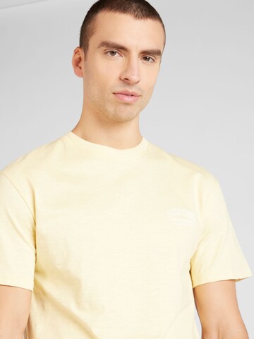 JACK & JONES - Camiseta 'LUCCA' en amarillo