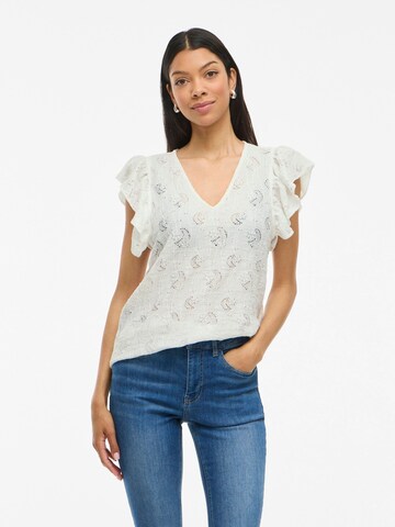 VILA Blouse 'VIKarla' in Wit: voorkant