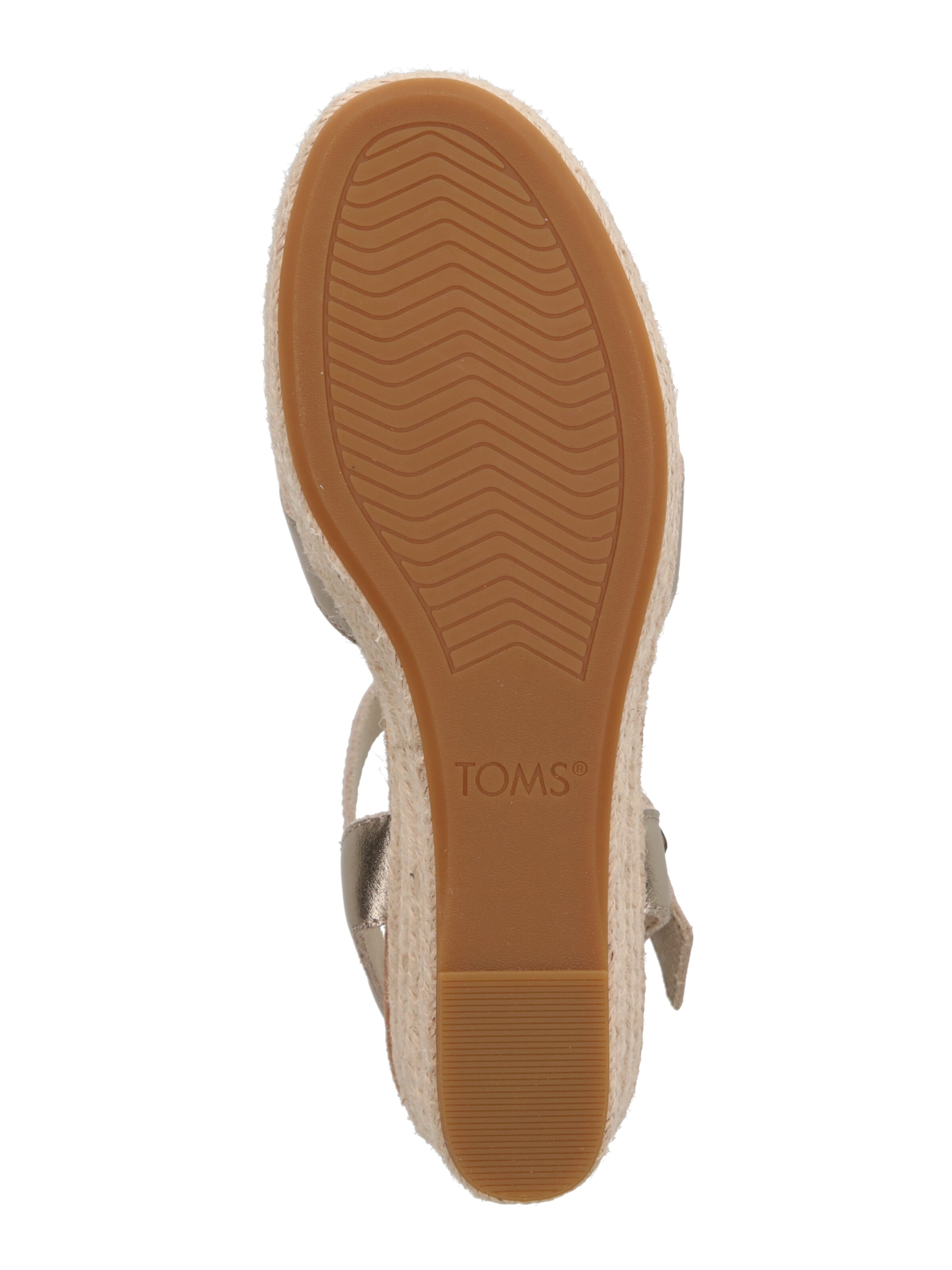 TOMS Sandal in Gold