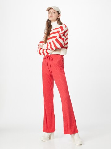 NLY by Nelly Boot cut Pants in Red