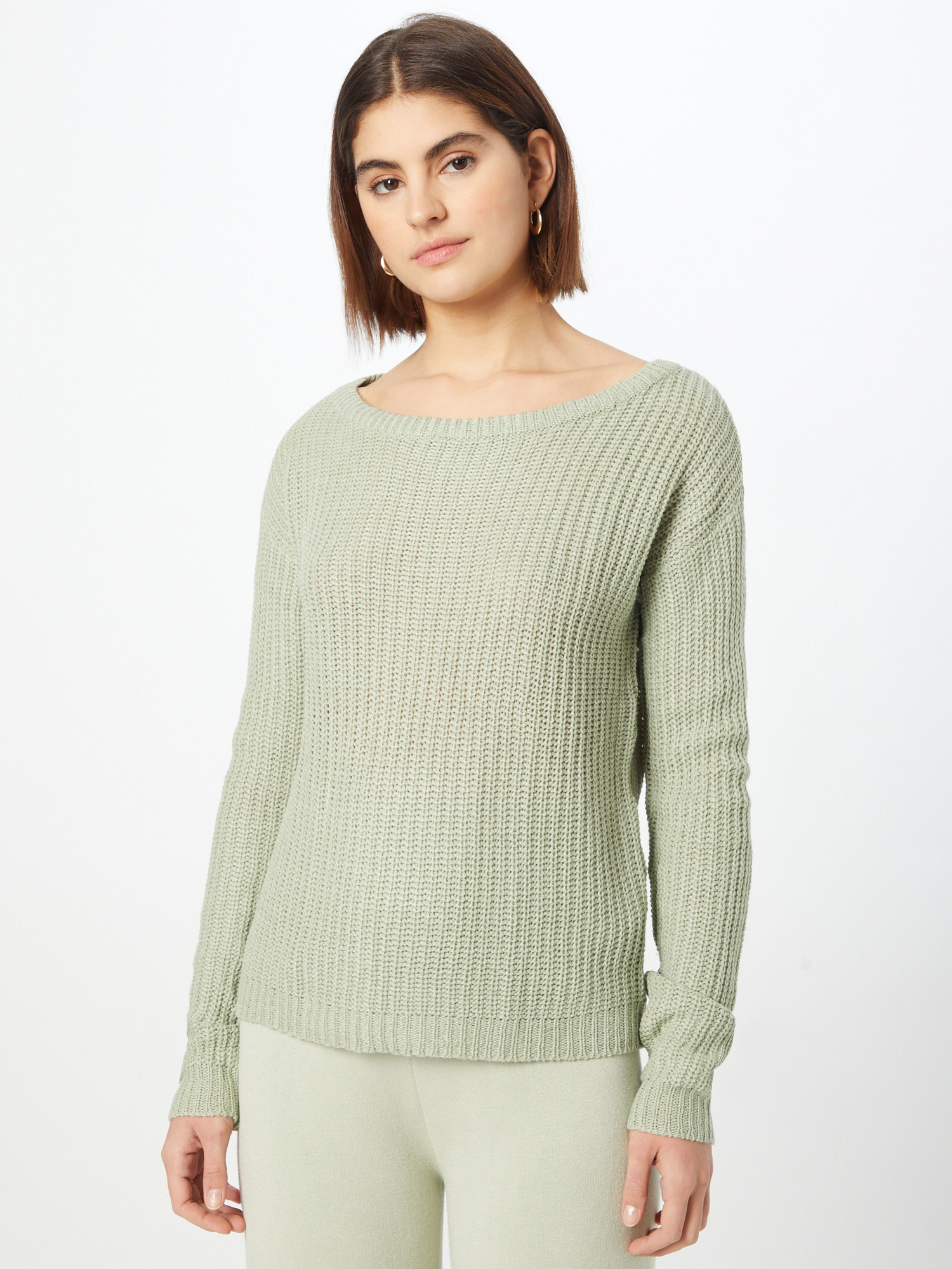 Missguided Sweater 'OPHELITA' in Green: front