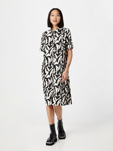 Monki Shirt Dress in White: front