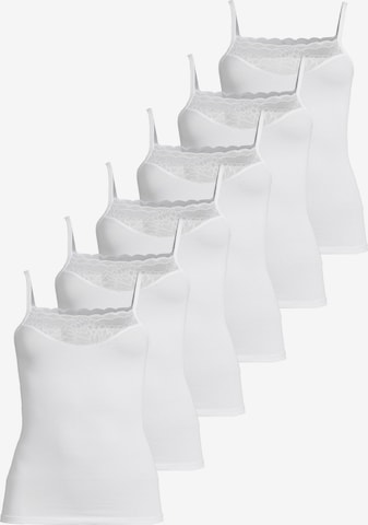 CON-TA Undershirt 'Modal' in White: front