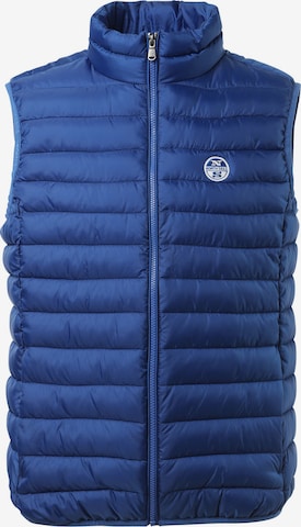 North Sails Bodywarmer 'Crozet' in Blauw: voorkant