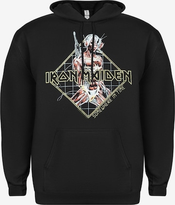 Sweat-shirt 'Somewhere In Time' Iron Maiden en noir : devant