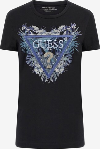 GUESS T-Shirt in Schwarz: predná strana