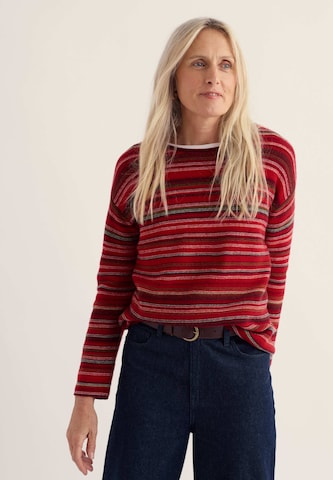 Seasalt Cornwall Trui 'Fruity Jumper II' in Rood: voorkant
