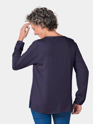 Goldner Blouse in Blauw