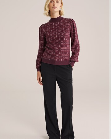 WE Fashion Sweter w kolorze czerwony