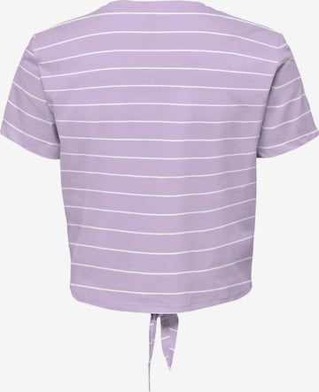 ONLY Shirt 'MAY' in Purple