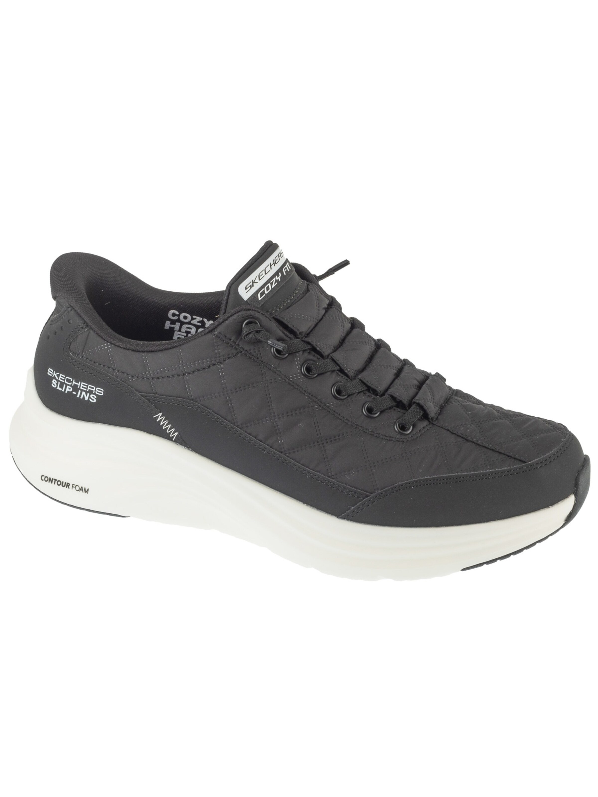 SKECHERS Sportschoen 'Skechers Slip-Ins: Go Walk Now - Payton' in Zwart