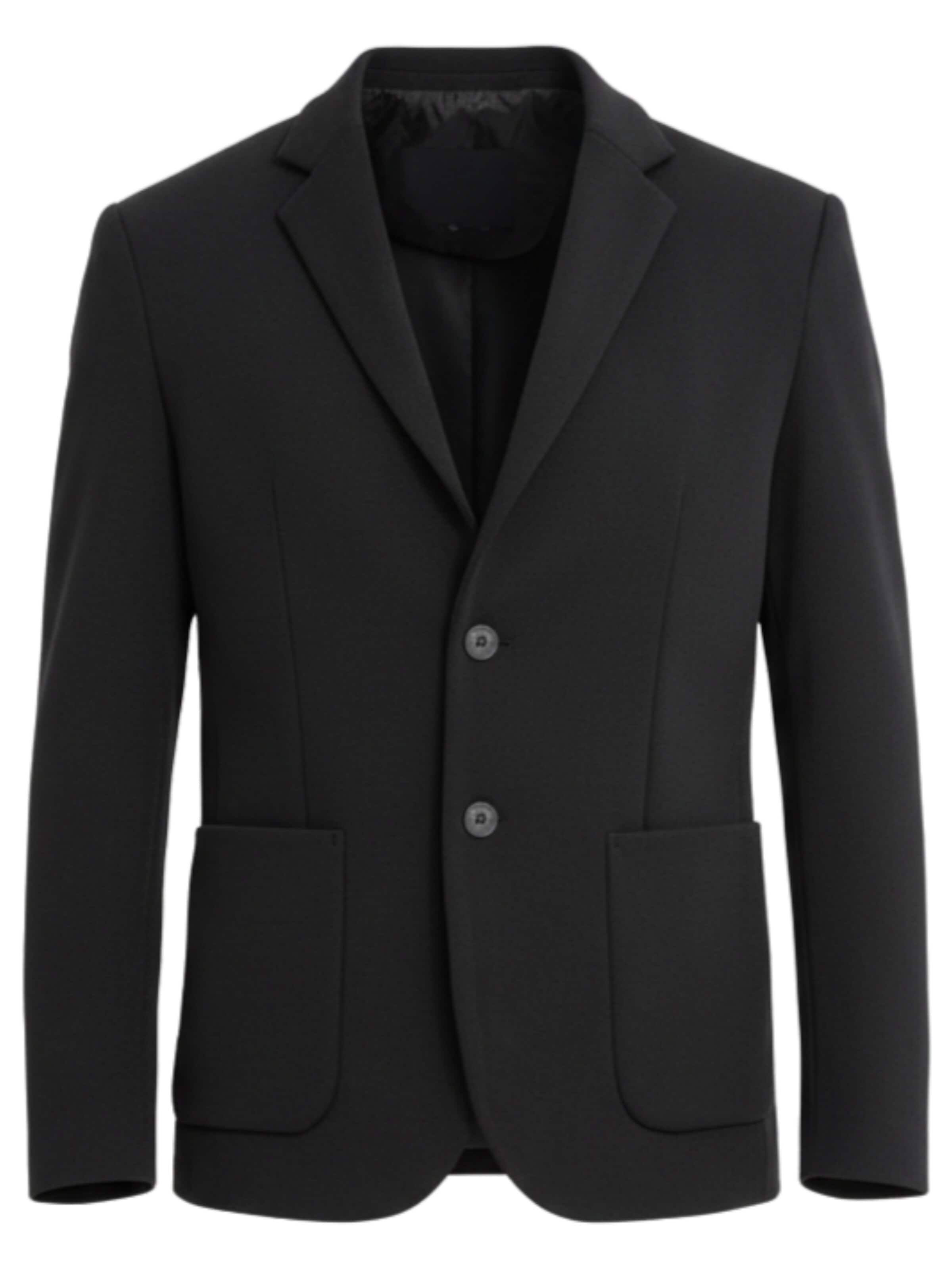 Veste de costume Ombre en noir : devant