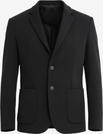 Veste de costume Ombre en noir : devant