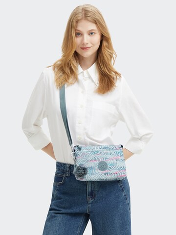 Borsa a tracolla 'Riri' di KIPLING in verde: frontale