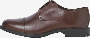 JACK & JONES Schnürschuh 'JFWOSLO' in Braun: Vorderseite