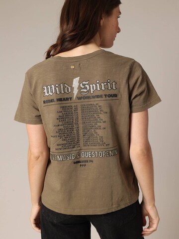 T-shirt 'Leona' Deeluxe en vert