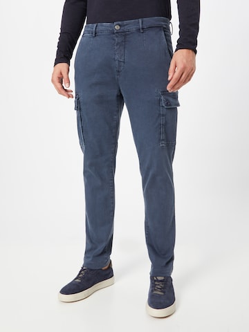 REPLAY Slimfit Cargojeans 'JAAN' in Blauw: voorkant