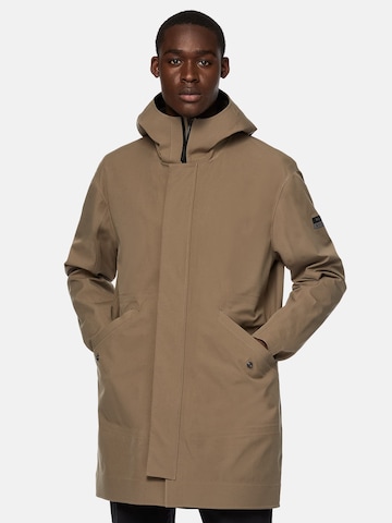 Boggi Milano Parka 'B Tech' in Braun: Vorderseite