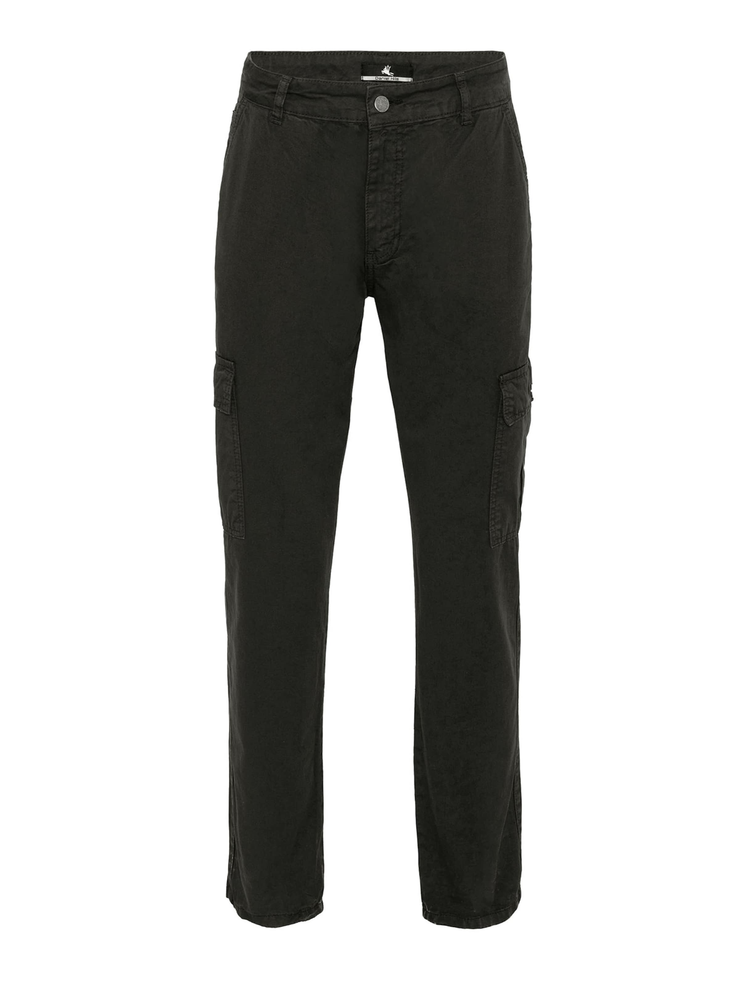 Daniel Hills - Regular Calças cargo em verde: frente