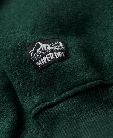 Superdry Sweatshirt 'Travel Souvenir' in Groen