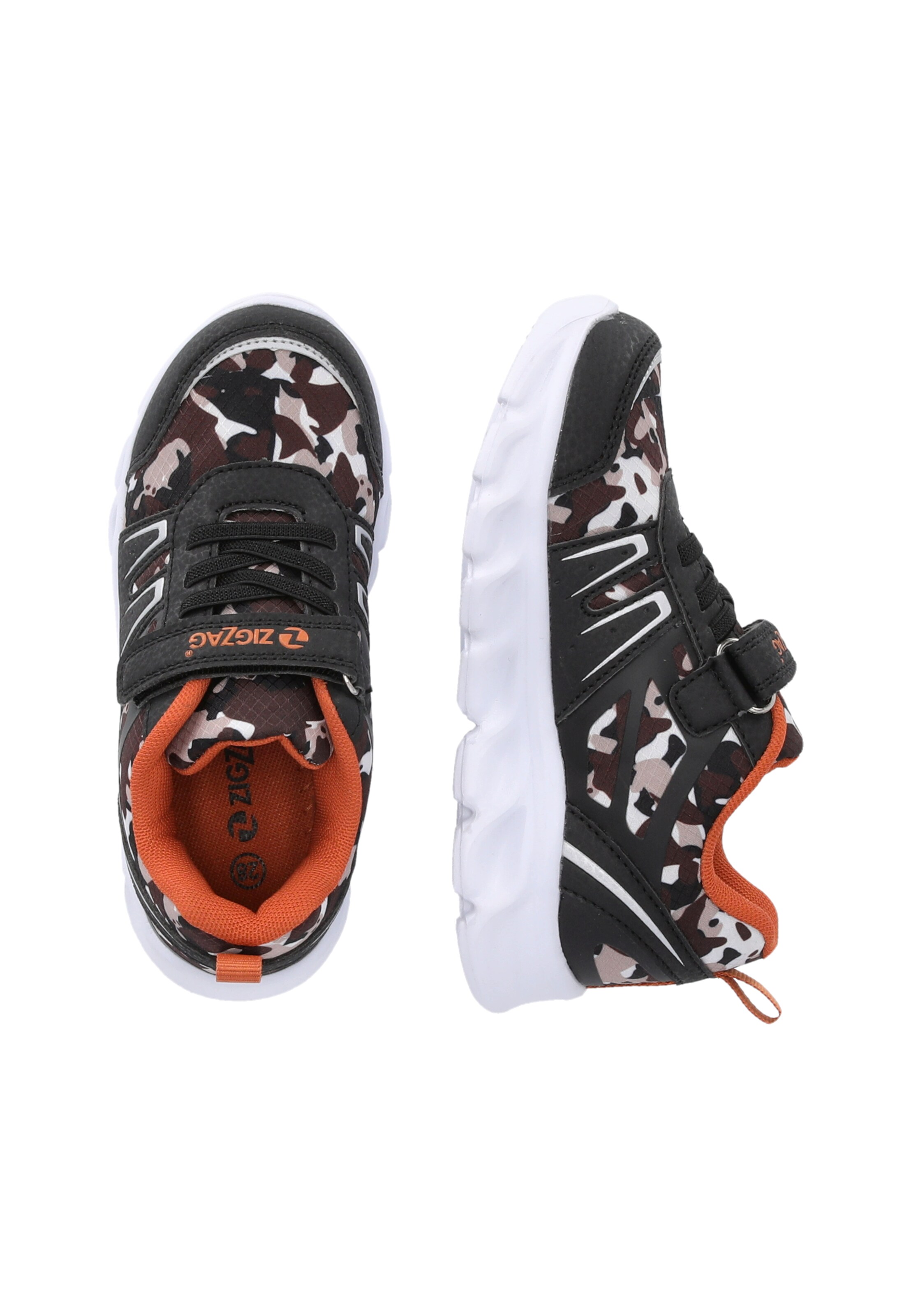 ZigZag Sneakers 'Velund' in Black