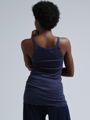 Seamless Basic Overdel ' Silky ' i blå