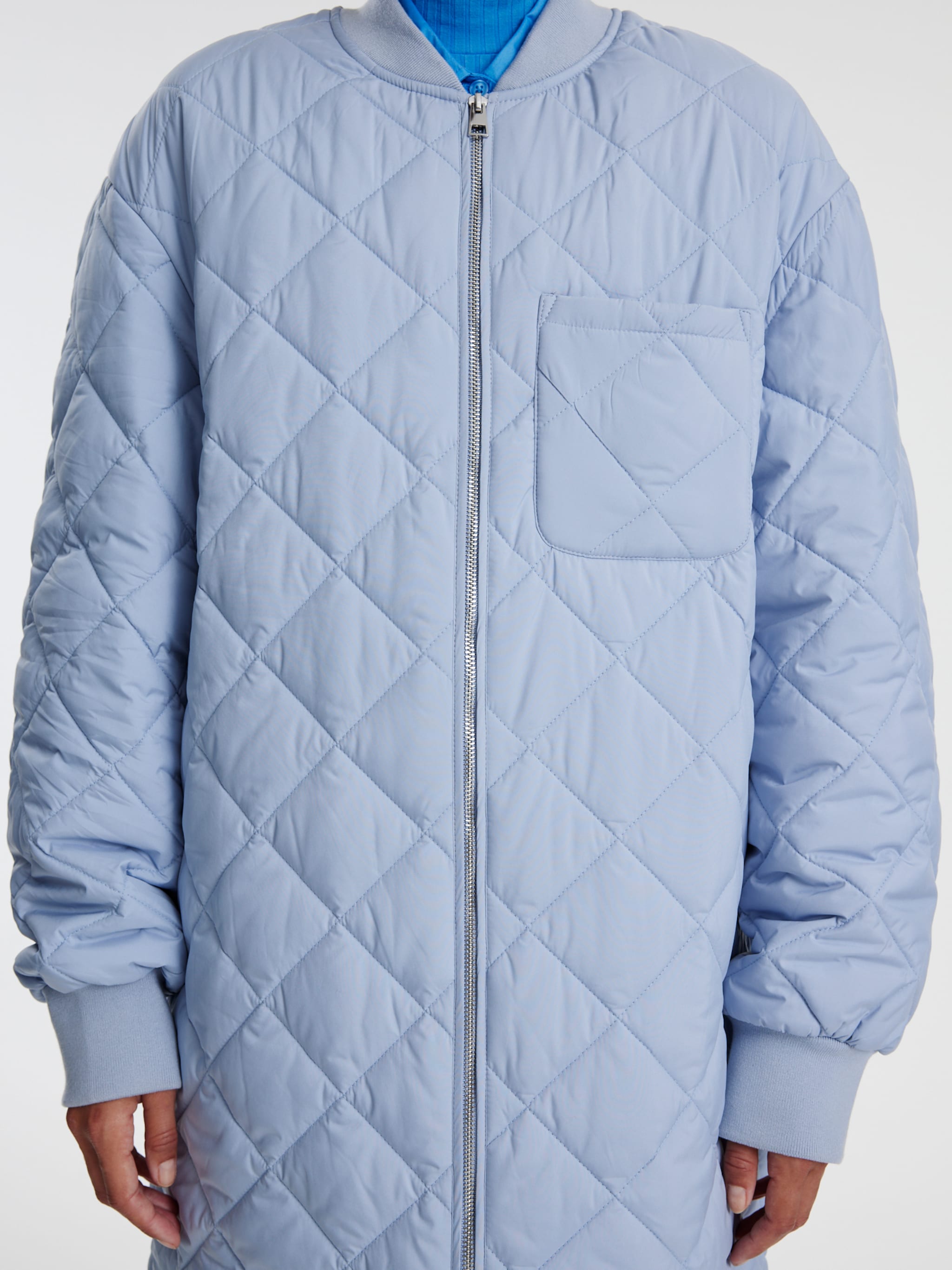 EDITED Produits Manteau mi-saison 'Juno' bleu