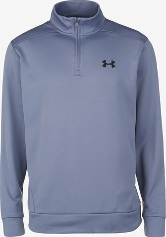 Sweat de sport UNDER ARMOUR en bleu : devant