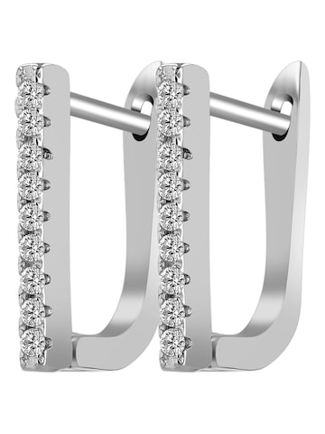 Akzent Ohrringe 'Inkar, 925 Sterlingsilber, langlebig'‌‌‌‌‌‌‌‌‌‌ in Silber